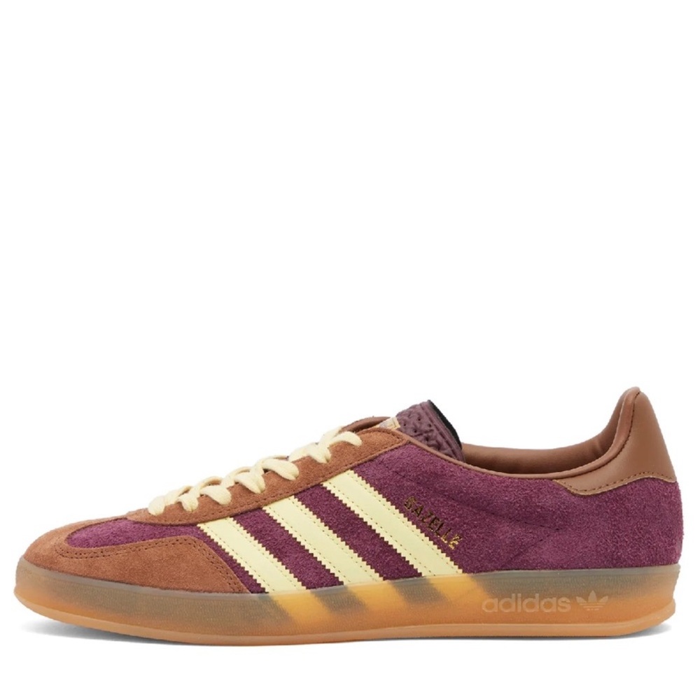 Adidas Men's Brown and Purple Sneakers